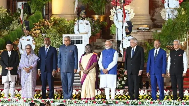 प्रधानमंत्री नरेंद्र मोदी का शपथ ग्रहण समारोह