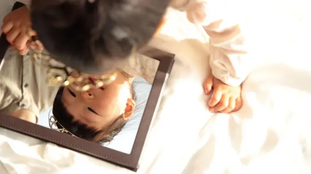 Ilustrasi anak tunggal