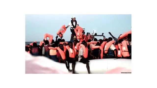 Migrants, Méditerranée, Italie,