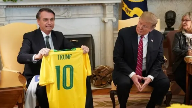 Bolsonaro e Trumpchampions bet apostasencontro na Casa Branca