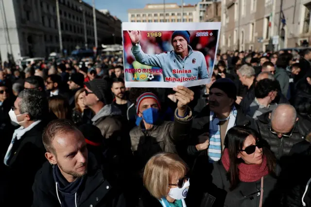 Sahrana Siniše Mihajlovića