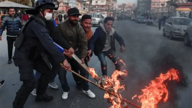 विरोध प्रदर्शन नेपाल