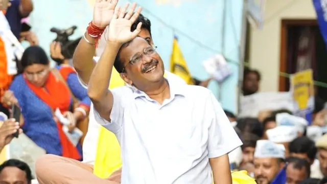 ఆమ్ ఆద్మీ పార్టీ చీఫ్ అరవింద్ కేజ్రీవాల్