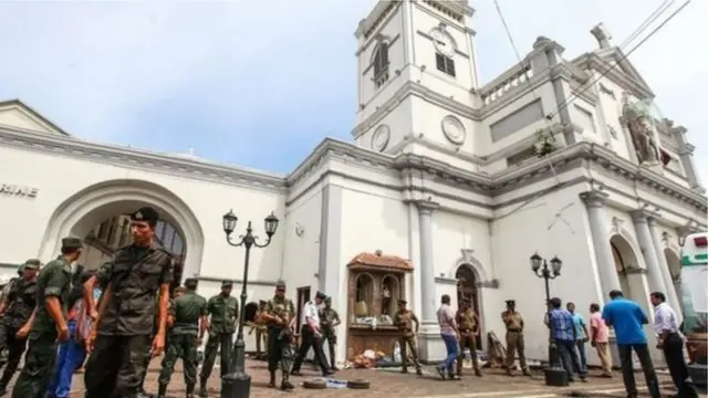 श्रीलंका स्फोट