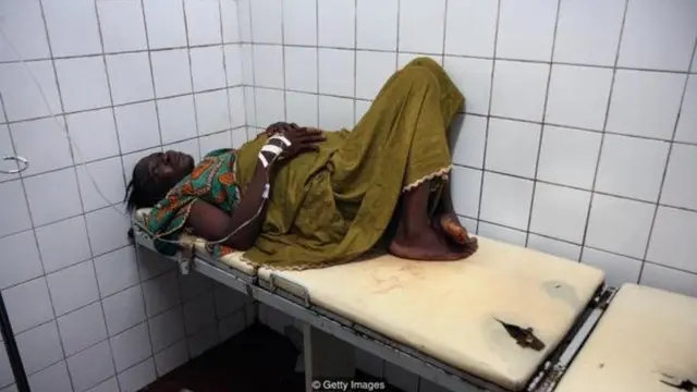 In Sierra Leone, which has the world's highest maternal mortality rate, Kamara has had an emergency C-section; she survived but her baby was stillborn