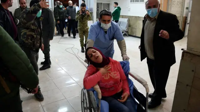 مصابة في سوريا