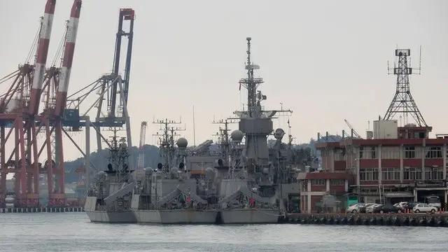 台湾的海军已经有将近四十年没有和美国海军联合操演。