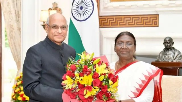 रमेश बैस आणि द्रौपदी मुर्मू