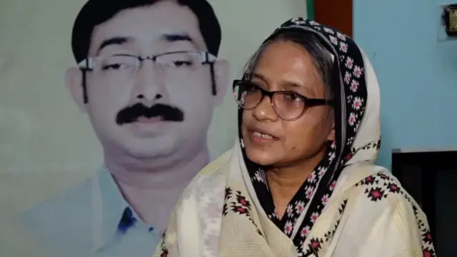 গুমের শিকার ব্যক্তির পরিবারগুলোর সংগঠন মায়ের ডাকের সমন্বয়ক আফরোজা ইসলাম আঁখি