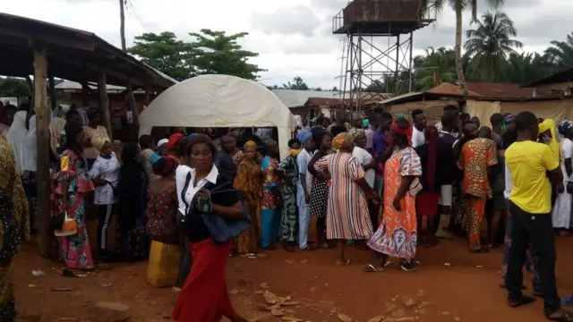 Ndi mmadụ pụtara n'igwe n'ọdọ ụgbọala dị n'Orita Ojo bụ mpaghara Ore dị na Ondo steeti dika ntuliaka na-aga nke ọma