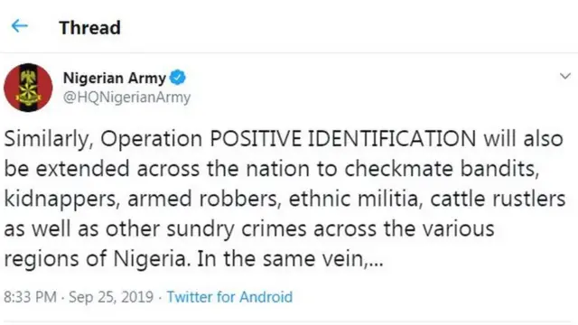 Akara Twitter ndị Army
