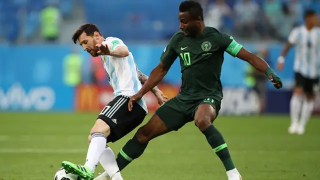 Nigeria midfielder Mikel Obi