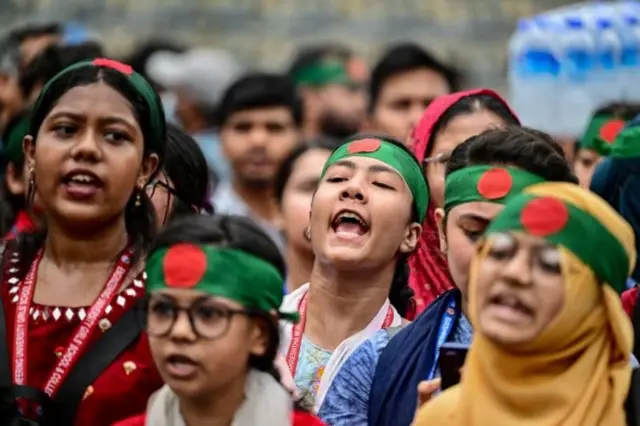 બાંગ્લાદેશમાં વિરોધપ્રદર્શન, શેખ હસીના