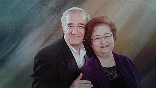 Мира Фузайлова с супругом.