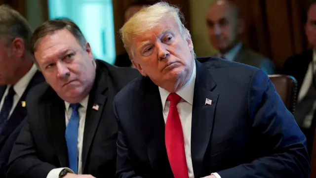 ترامپ و پومپئو