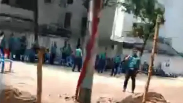 ফেসবুকে লাইভ ভিডিওর একটি দৃশ্য।