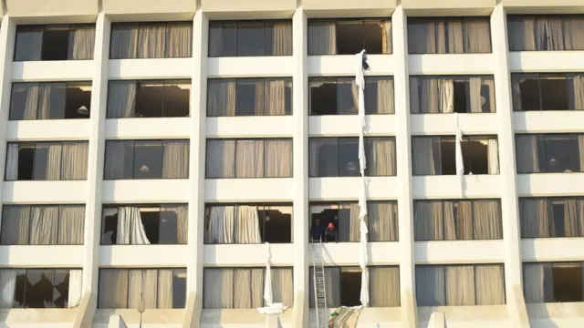 کراچی میں آتشزدگی