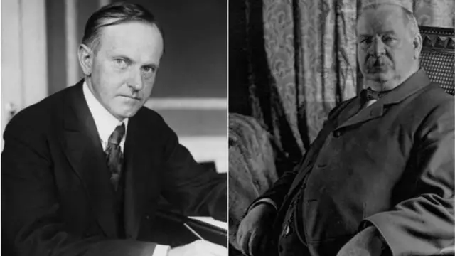 সাবেক দুই প্রেসিডেন্ট কেলভিন কুলিজ ও গ্রোভার ক্লিভল্যান্ড- যারা দুজনই আগে মেয়র ছিলেন