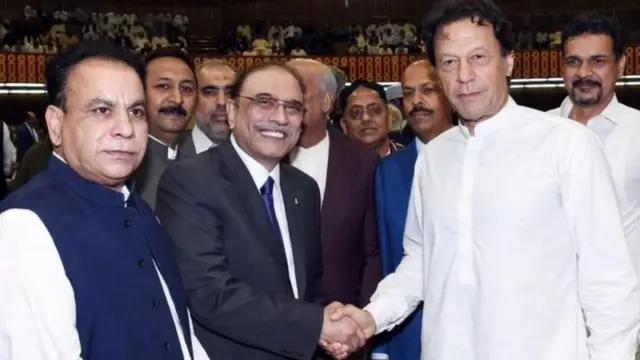 عمران خان اور آصف علی زرداری