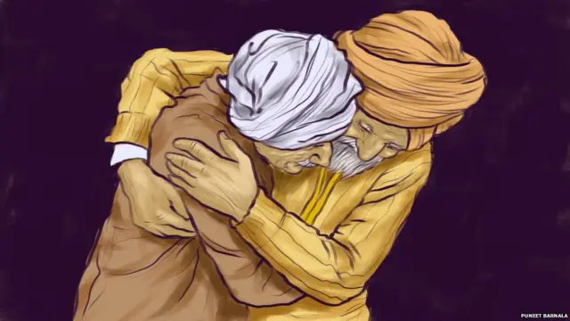 ਗਲੇ ਮਿਲਦੇ ਭਰਾ