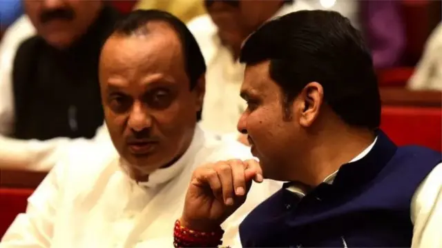 अजित पवार देवेंद्र फडणवीस