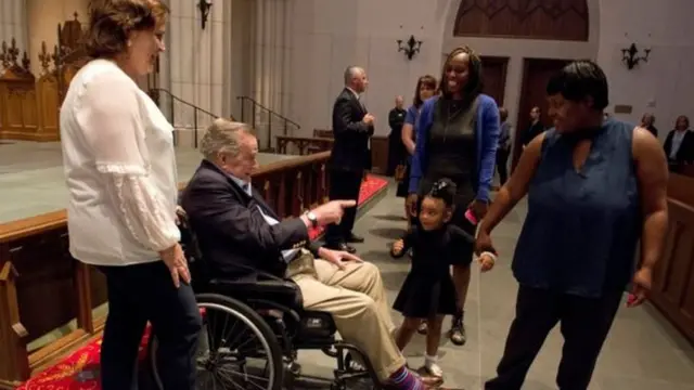 جنازة باربرا بوش