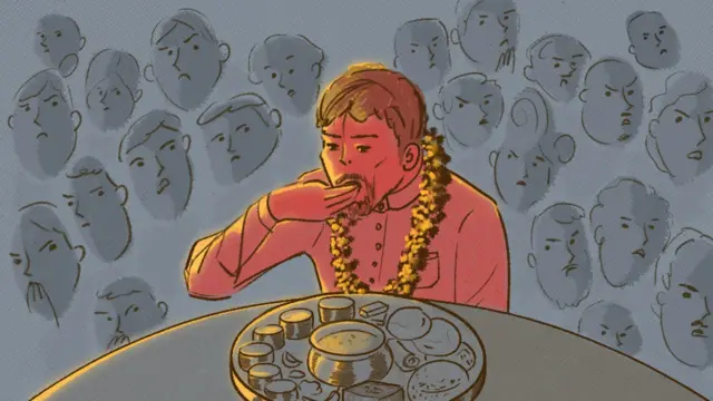 போராடும் தலித் இளைஞர்கள்