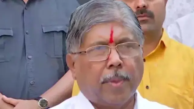 महाराष्ट्र बीजेपी के प्रमुख चंद्रकांत पाटिल