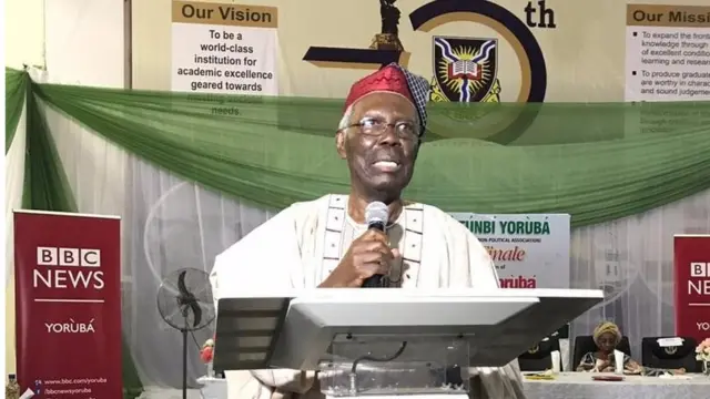 Alága ètò nàá, Ọ̀jọ̀gbọ́n Ayọ Bámgbóṣé