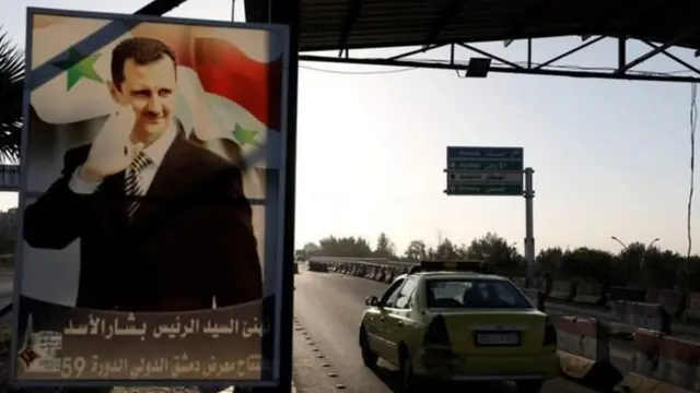 બશર-અલ-અસદની તસવીર