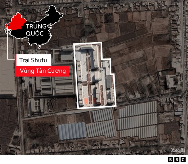Shufu camp map
