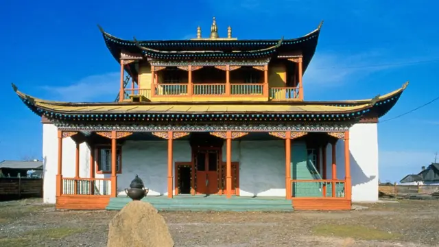 Гусиноозерский дацан, Бурятия, 1992 год