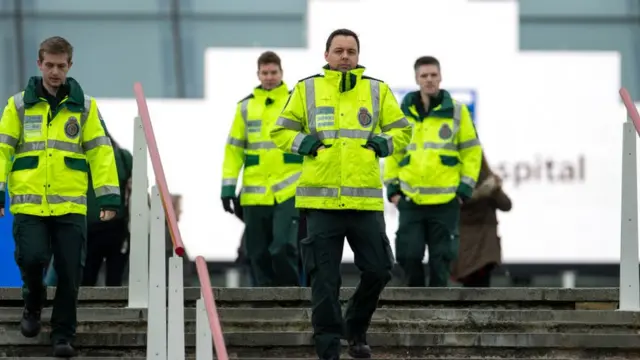 லண்டன் அவசர ஊர்தி ஊழியர்கள்