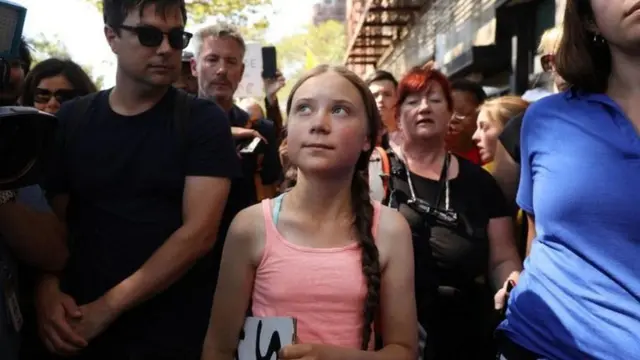 ક્લાઇમેટ ઍક્ટિવિસ્ટ ગ્રેટા થનબર્ગ