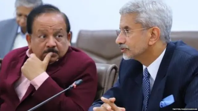 ਹਰਸ਼ ਵਰਧਨ - ਜੈ ਸ਼ੰਕਰ