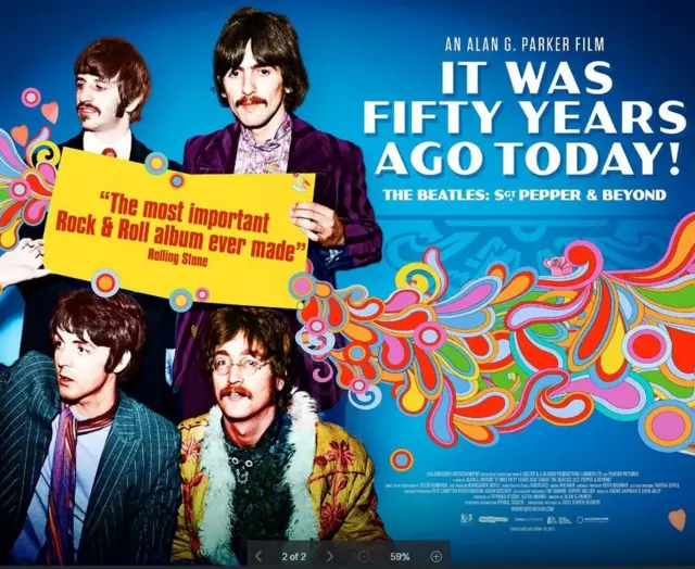 Sgt. Pepper film poster