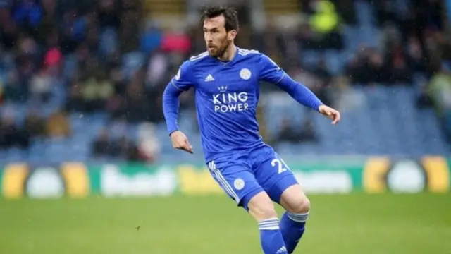 Beki wa Leicester wa Austria Christian Fuchs