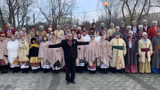 Хормейстер із хором