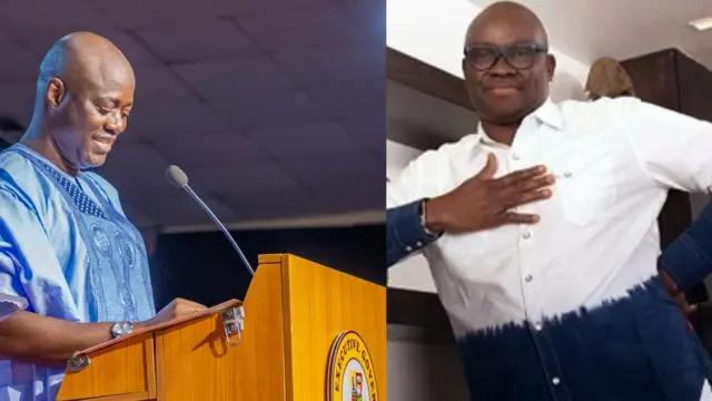 Seyi Makinde ati Ayodele Fayose