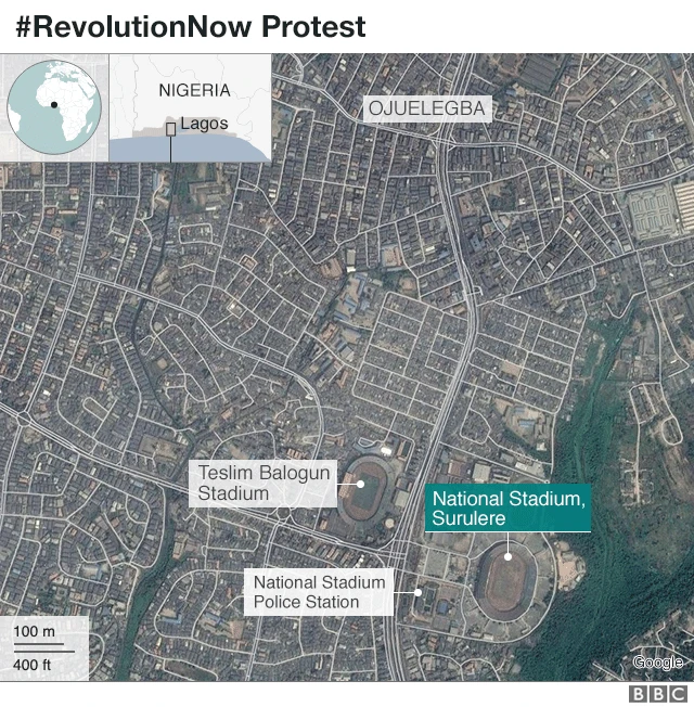 Revolution Now protest for Lagos