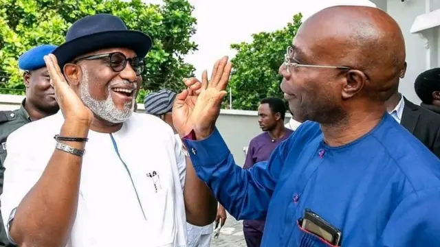 Akeredolu pẹlu Abraham n bọwọ