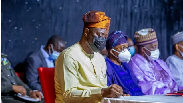 Gomina ipinlẹ Oyo, Seyi Makinde atawọn gomina miran nibi ipade