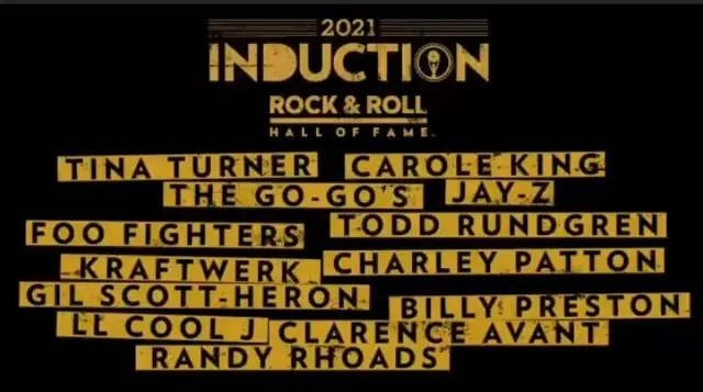 Name of Rock & Roll 2021 inductees