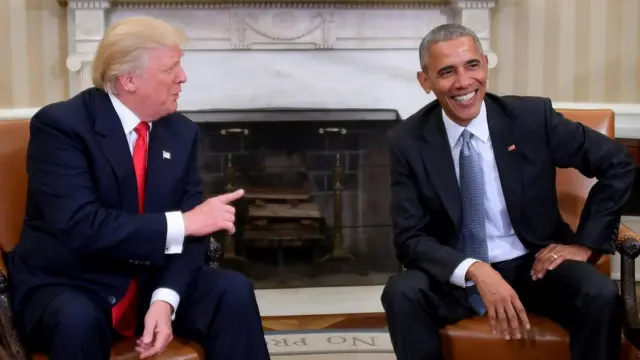 اوباما او ټرمپ
