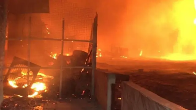 Ọkụ gbara n'Abule Egba