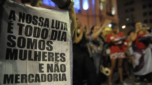 Protesto das mulheres