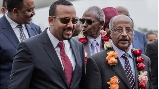 అబీ అహ్మద్, ఎరిట్రియా అధ్యక్షుడు ఇసాయిస్