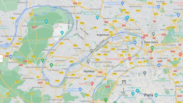 सेन नदी के किनारे मायसौं-लफ़ीते नाम की जगह