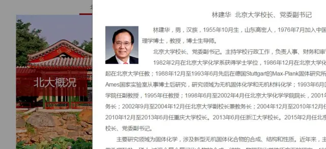 北大校長林建華