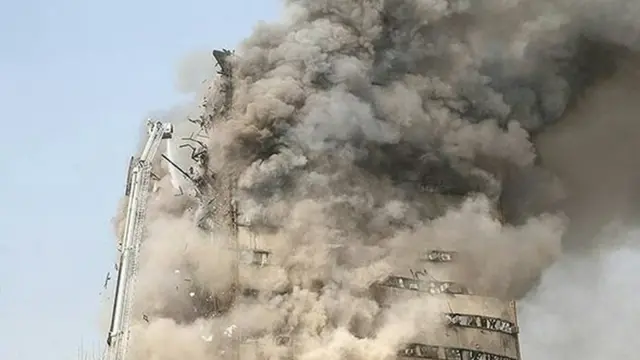 آتش سوزی ساختمان پلاسکو